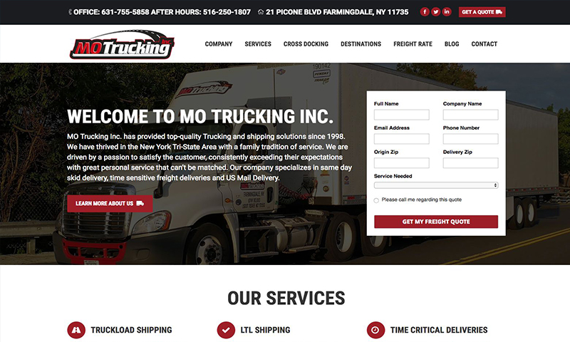 Surprise! We Redesigned Our Website! - Freight Shipping Quotes | LTL ...