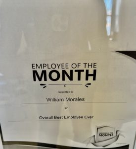 Employee Of The Month November