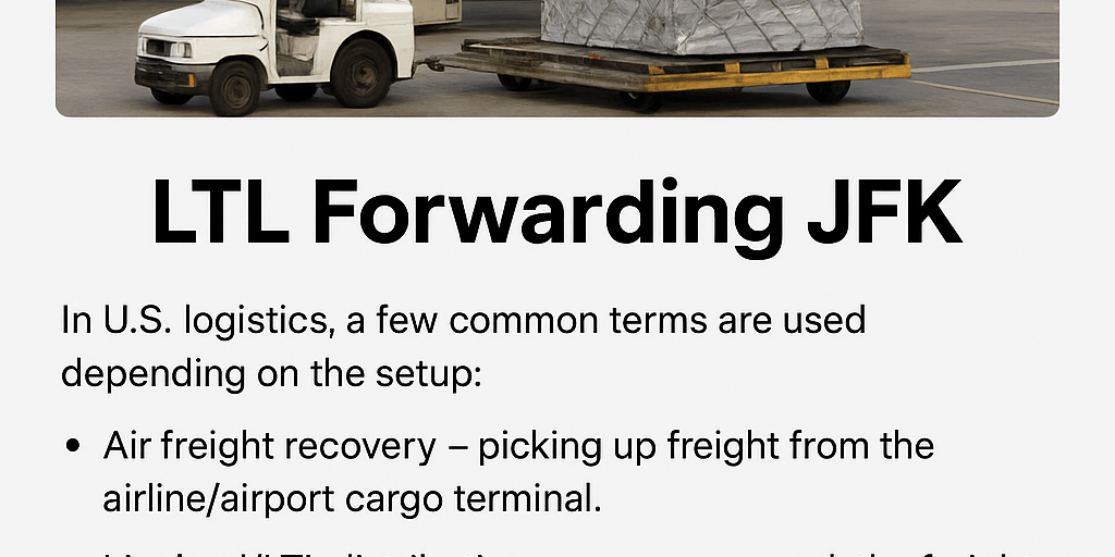 LTL Forwarding JFK