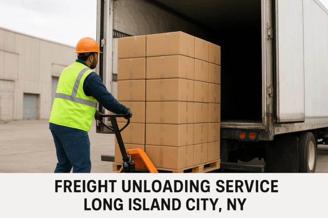 Freight Unloading Service Long Island City NY