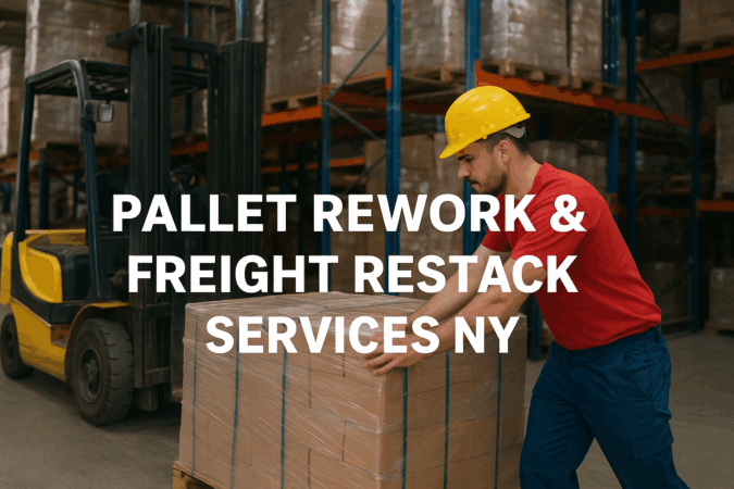 Pallet Rework & Freight Restack Services NY