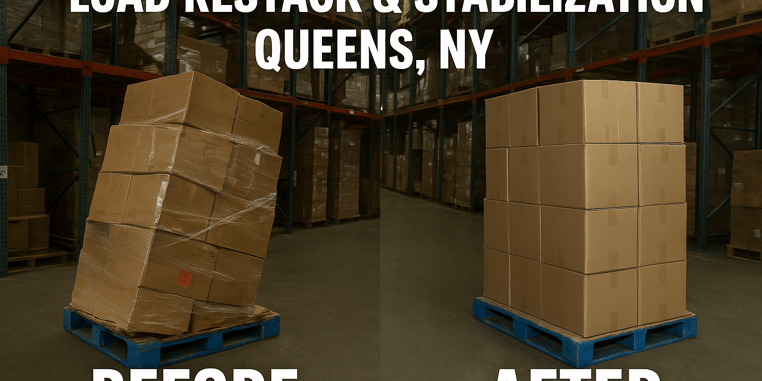 Load Restack & Stabilization Queens, NY