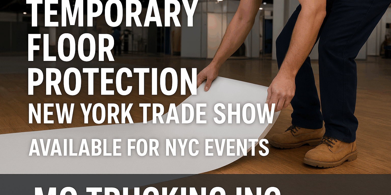 Temporary Floor Protection New York Trade Show