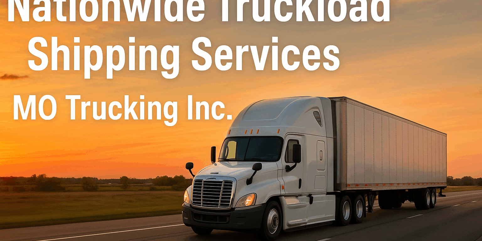 Nationwide Truckload Shipping Services