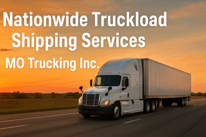 Nationwide Truckload Shipping Services