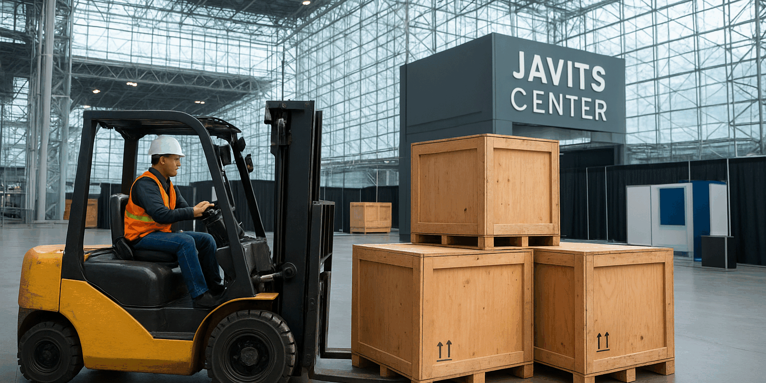 Javits Center Forklift and Labor Services: