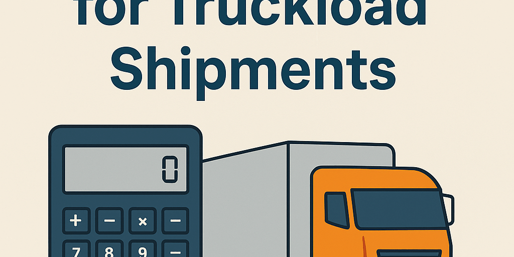 Truckload Freight Rate Calculator