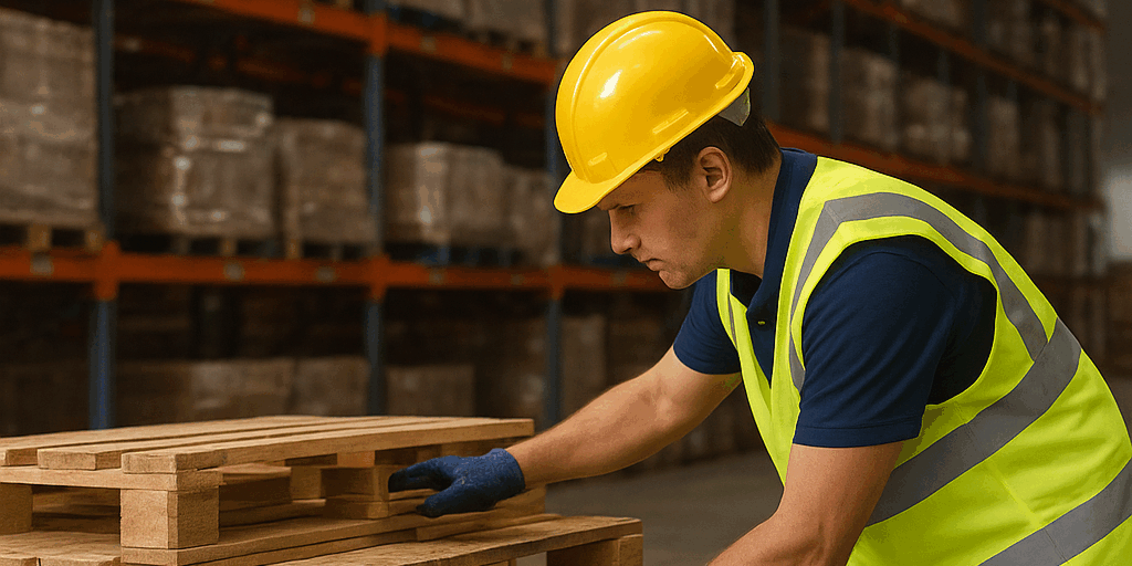 Restack Shifted Pallets New York