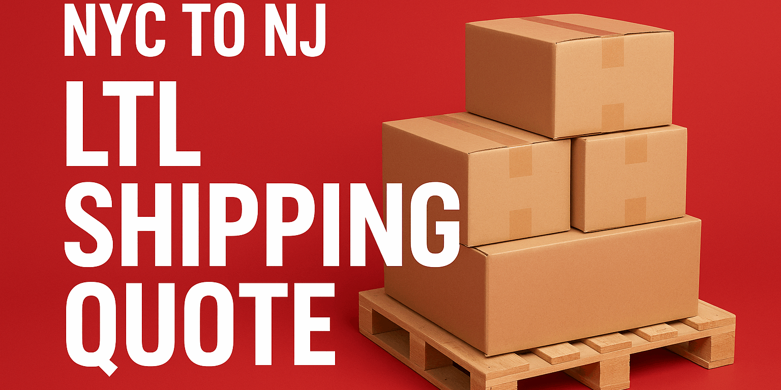 NYC to NJ LTL Shipping Quote