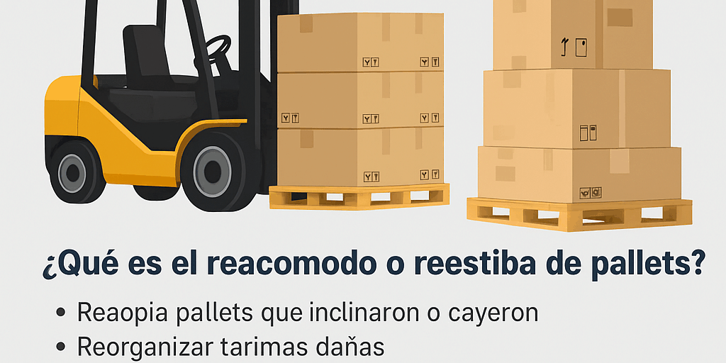 cotización para reacomodo de pallets en Nueva York