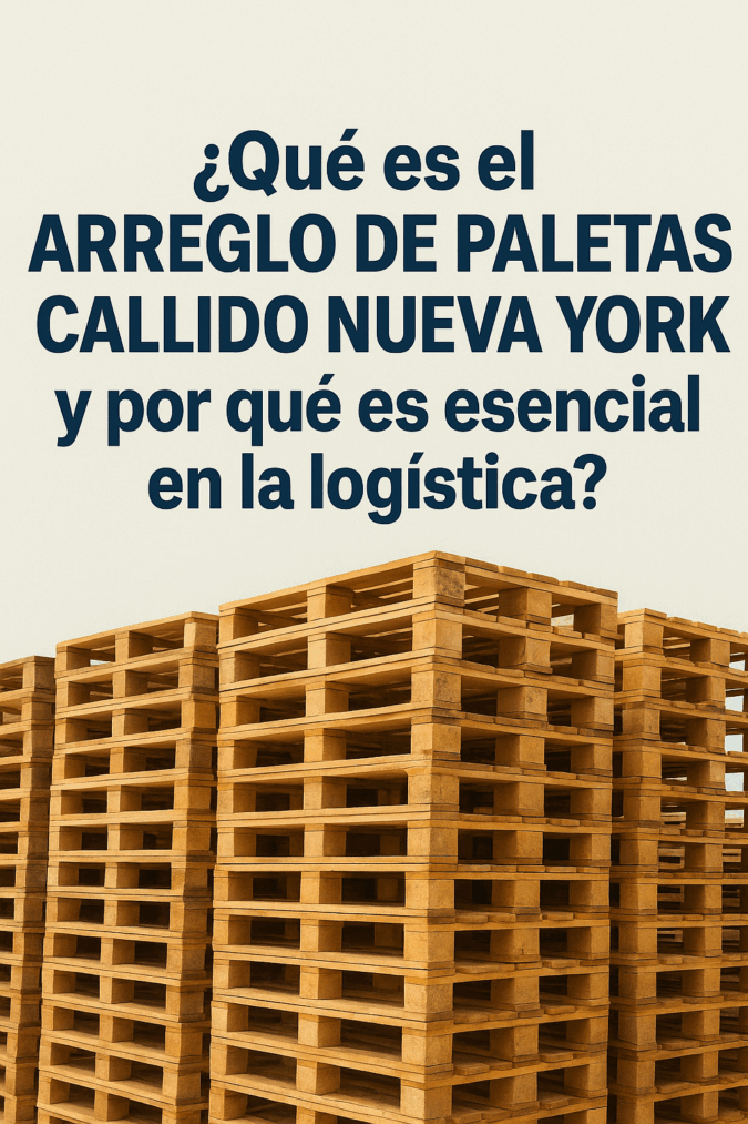 arreglo de paletas callido Nueva York