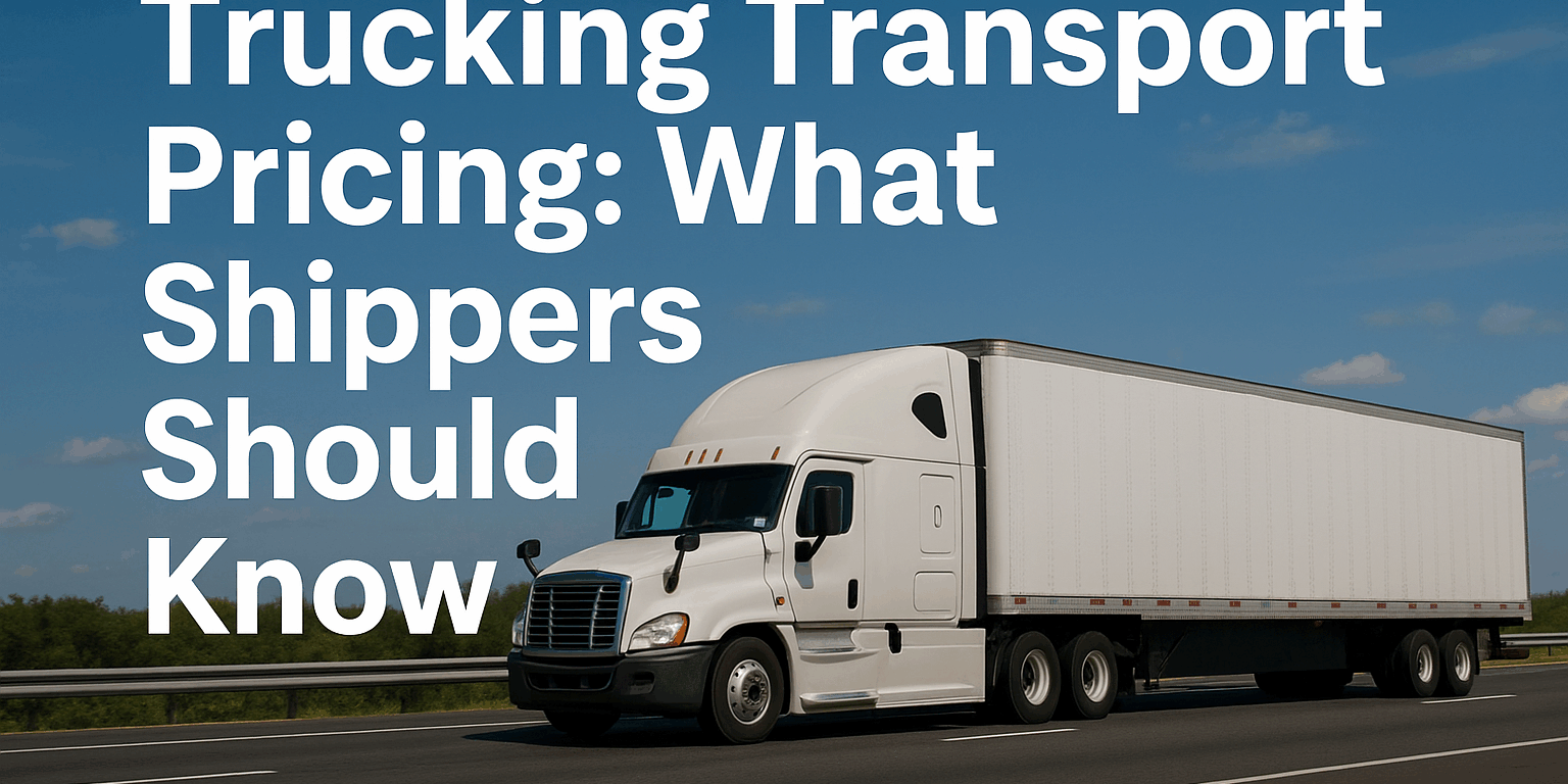 Truckload Transport Pricing