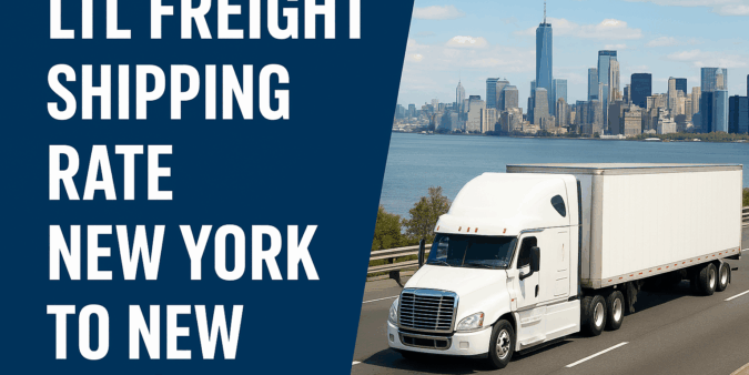 New York to New Jersey LTL Freight Shipping Rates