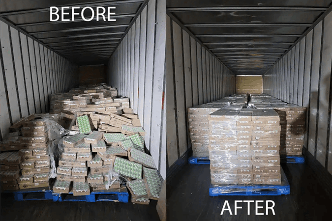 Pallet Restacking Warehouse New York