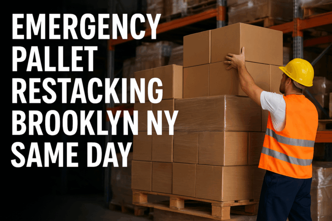 Emergency Pallet Restacking Brooklyn NY Same Day