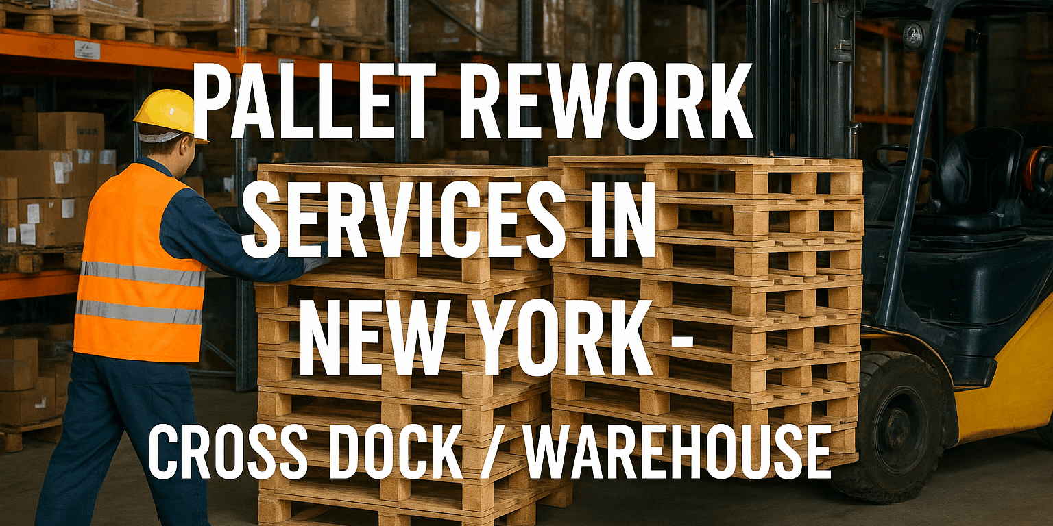 Pallet Rework Services in New York- Cross Dock / Warehouse