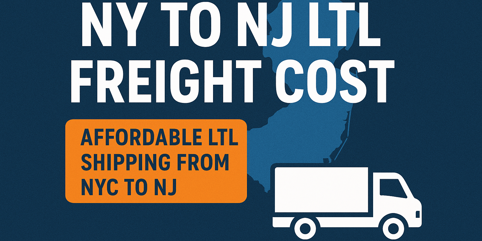 NY to NJ LTL Freight Cost