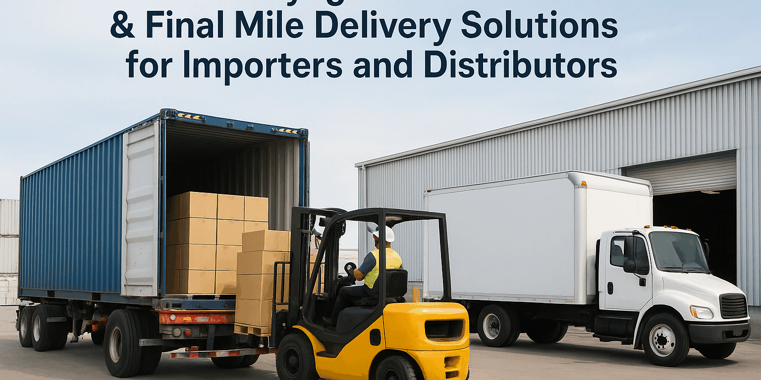 Container Drayage Services New York