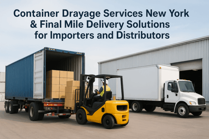 Container Drayage Services New York