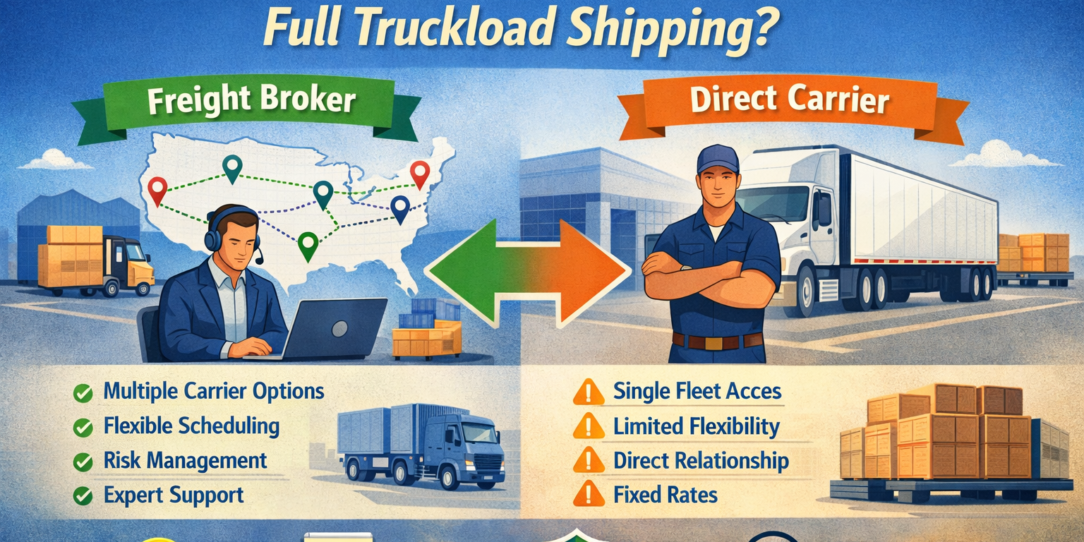 Full Truckload freight broker