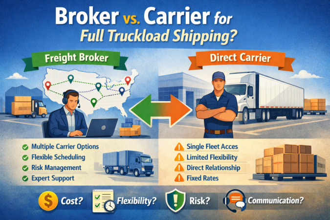 Full Truckload freight broker