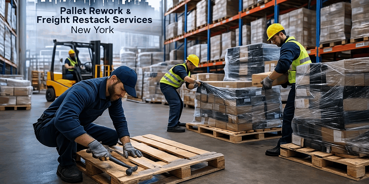 Shifted pallet recovery New York