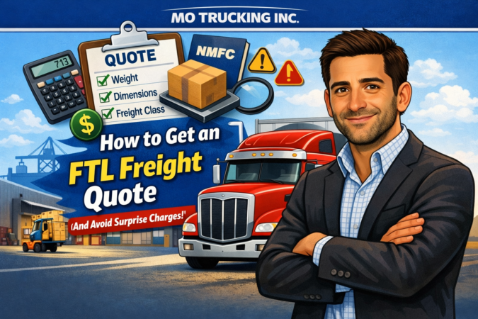 FTL freight quote