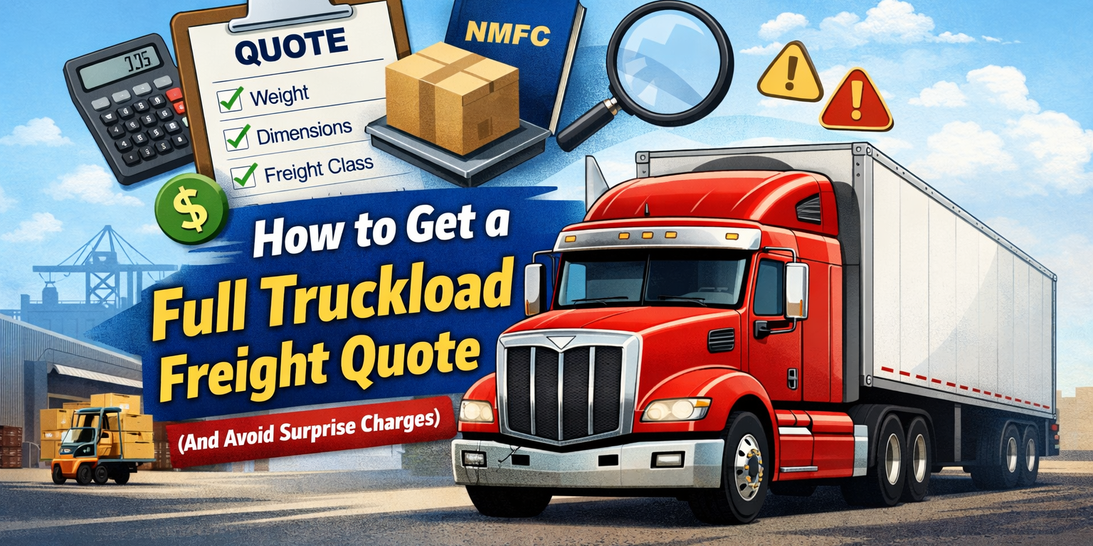 Full Truckload Freight Quote