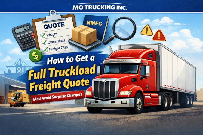 Full Truckload Freight Quote
