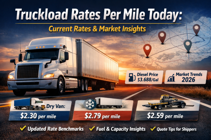 truckload rates per mile today