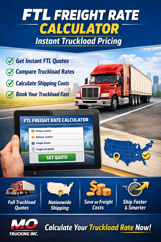 FTL freight rate calculator