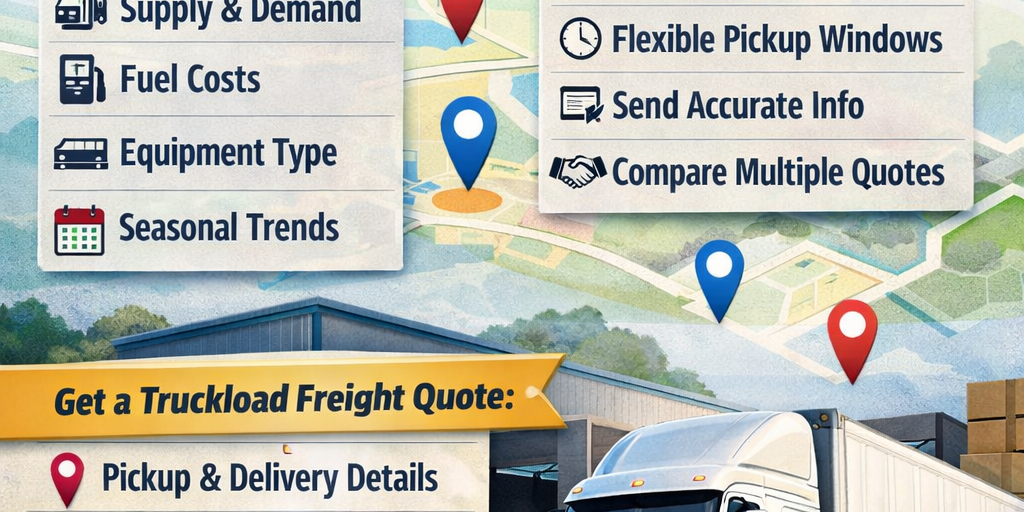 Freight Rates for Truckload Shipping