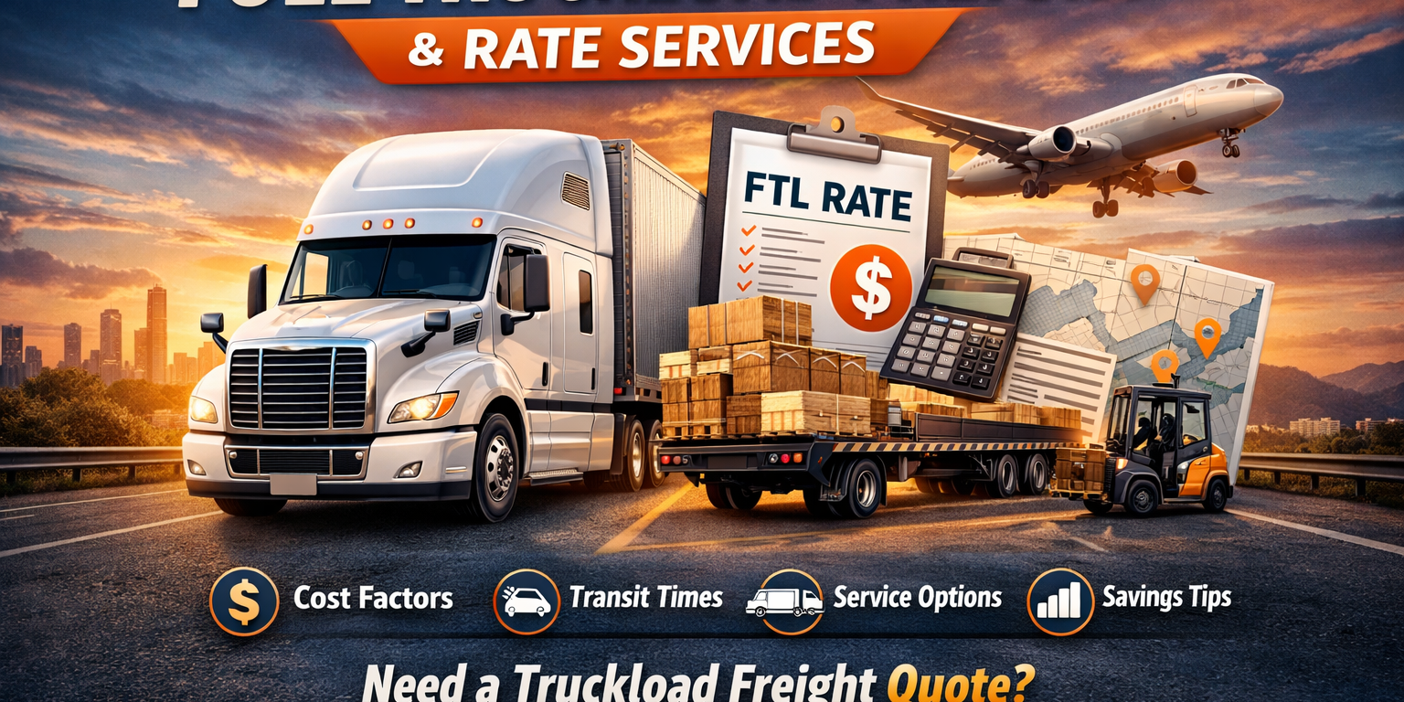 Full Truckload Freight: Rate & Services