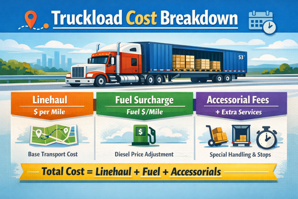 Full TruckLoad Shipping Quote