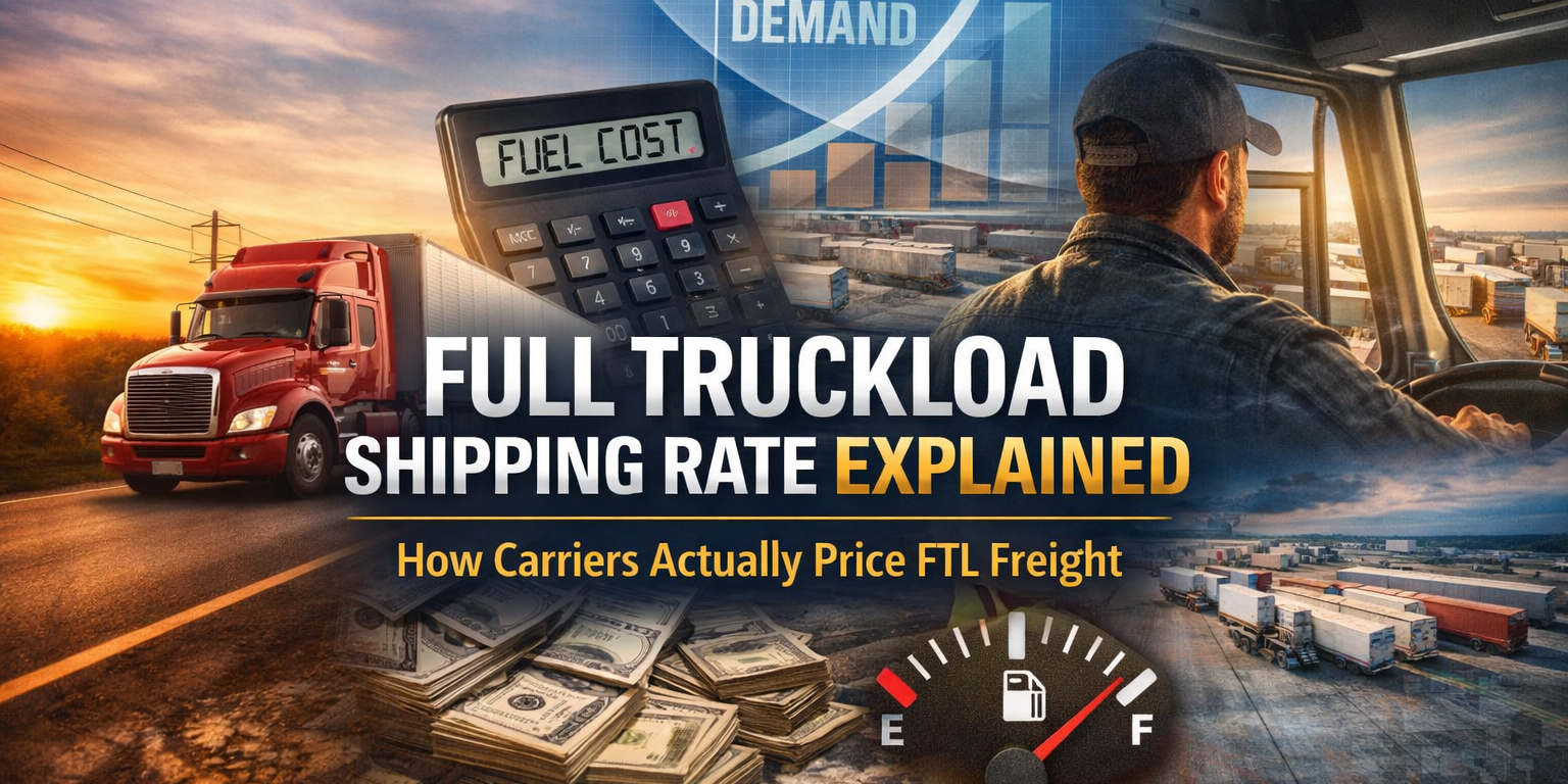 Full Truckload Shipping Rate