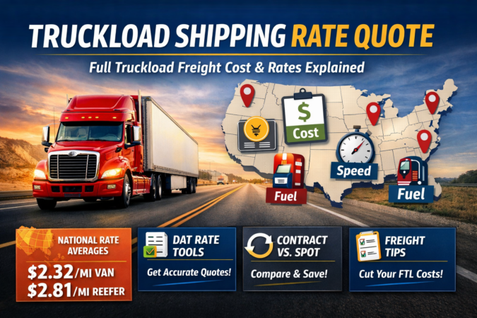Truckload Shipping Rate Quote