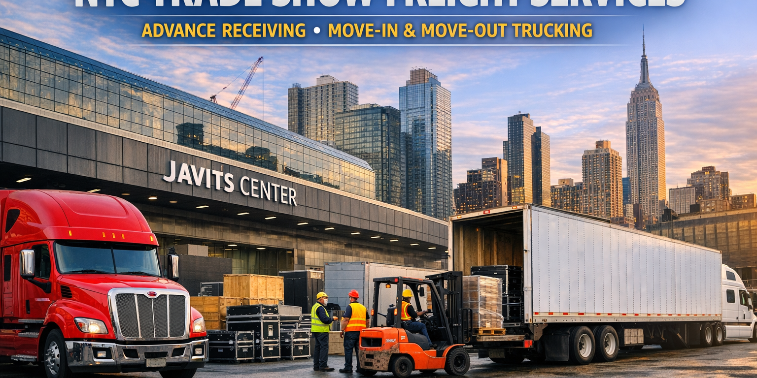 NYC Trade Show Shipping Quote