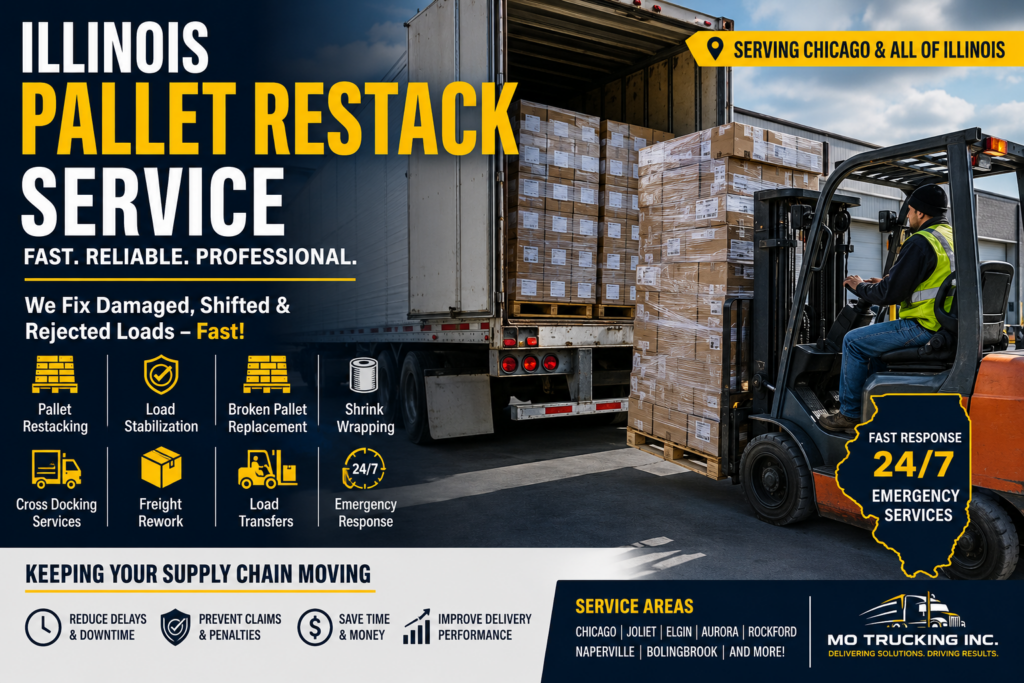 Illinois pallet restack service