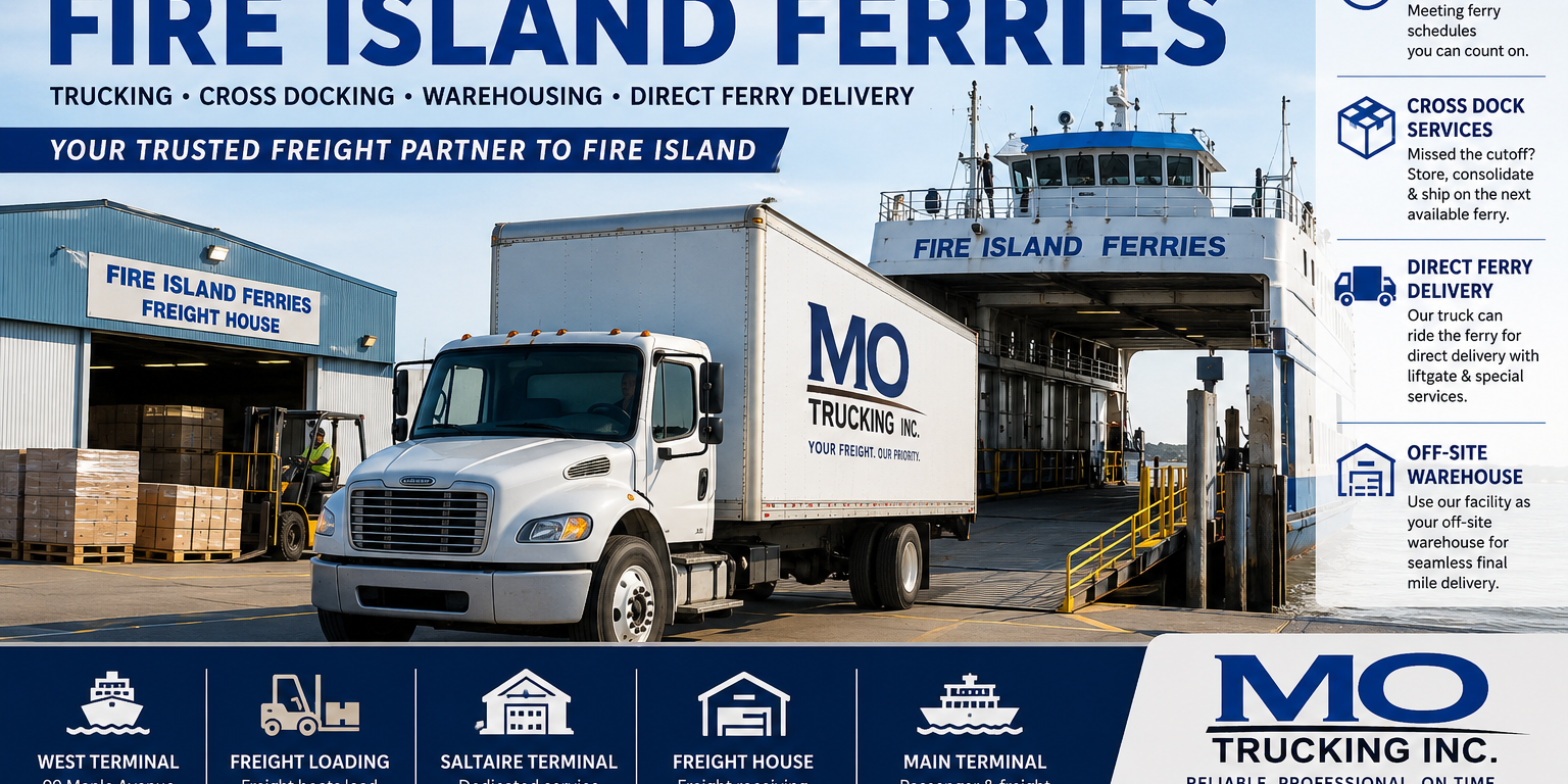 Final Mile Delivery Fire Island Ferries Final Mile Delivery Fire Island Ferries