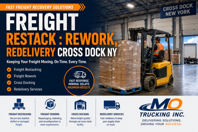 Freight Restack : Rework, redelivery cross dock NY