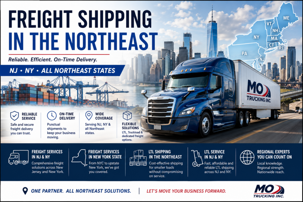 Freight Shipping in the Northeast
