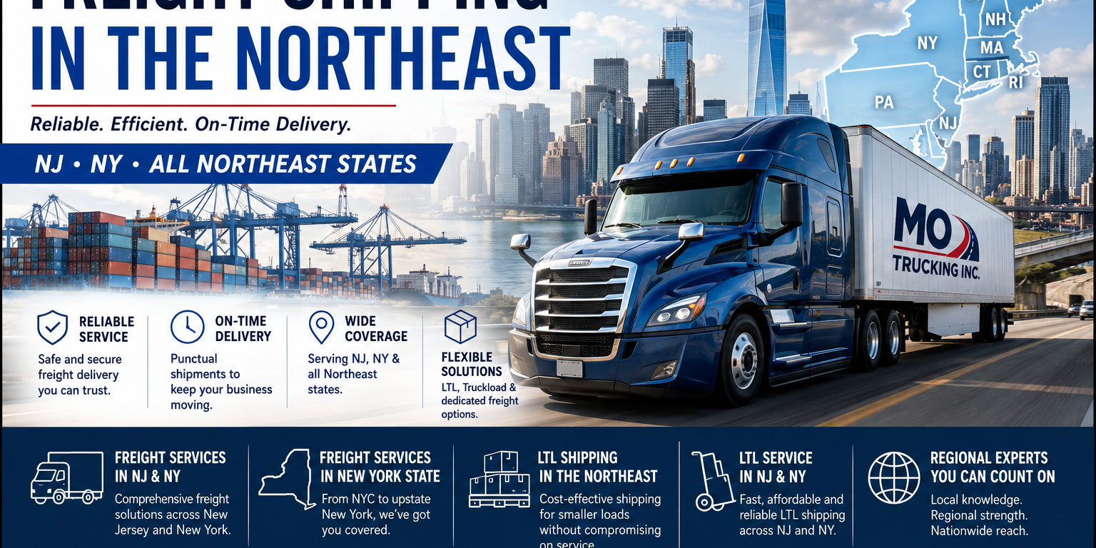 Freight Shipping in the Northeas Freight Shipping in the Northeast