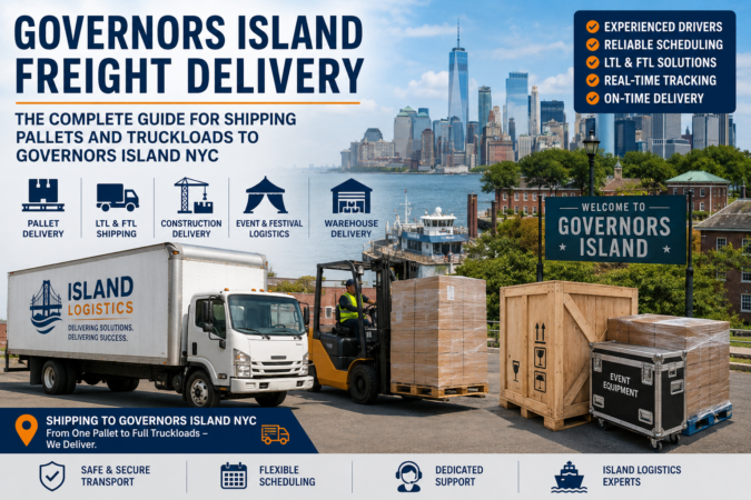 Governors Island Freight Delivery