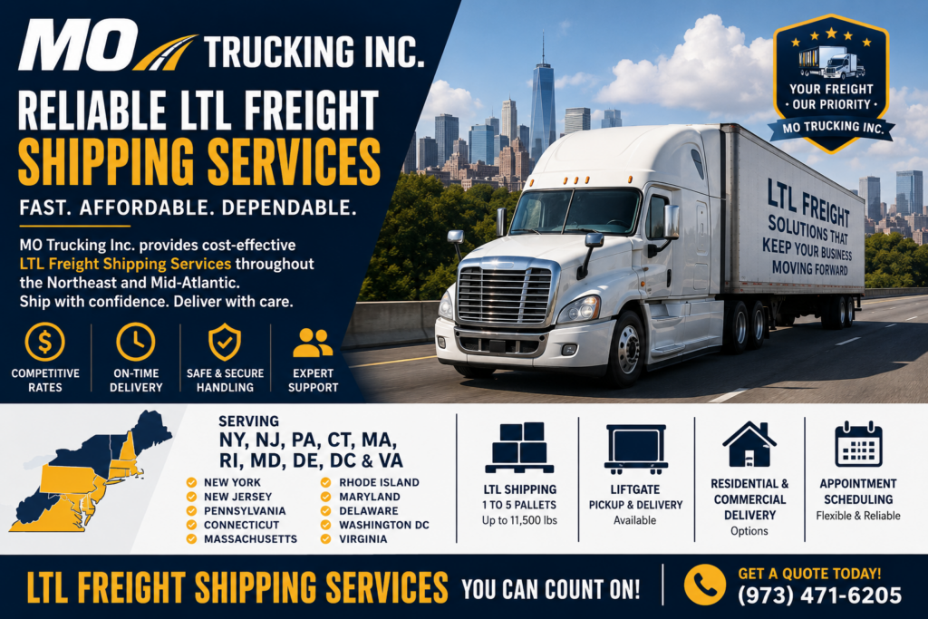LTL Freight Shipping Services