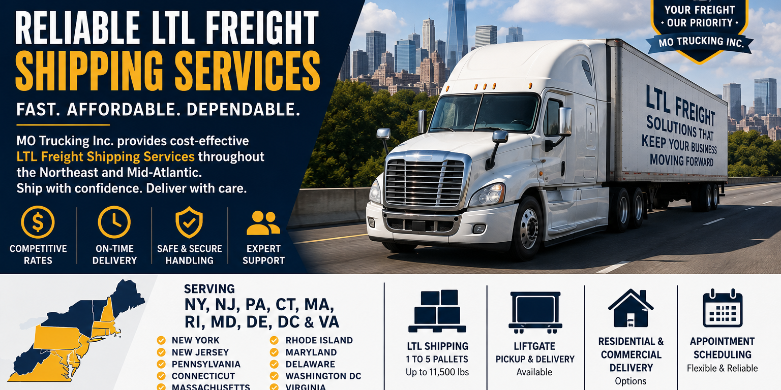 LTL Freight Shipping Services