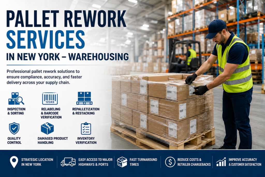 Pallet Rework Services In New York - Warehousing