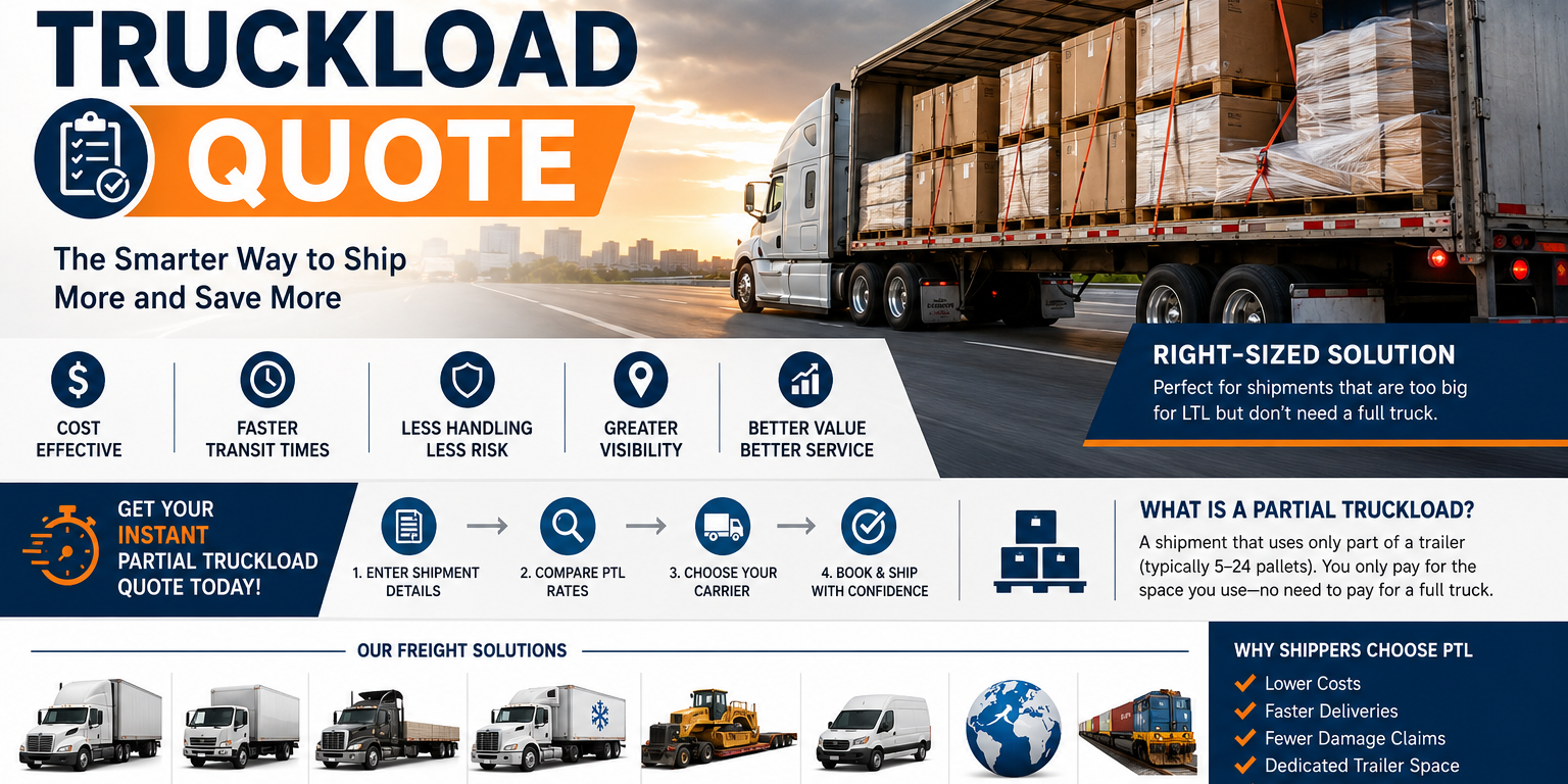 Partial Truckload Quote