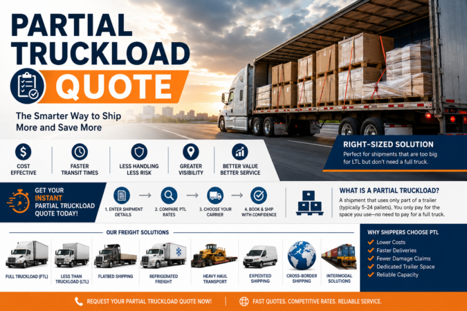 Partial Truckload Quote Partial Truckload Quote