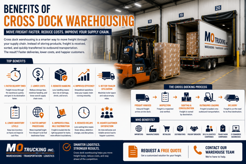 Benefits Of Cross Dock Warehouse