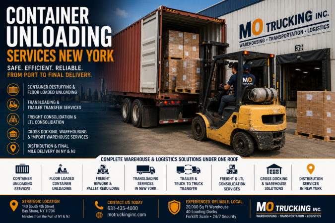 Container Unloading Services New York